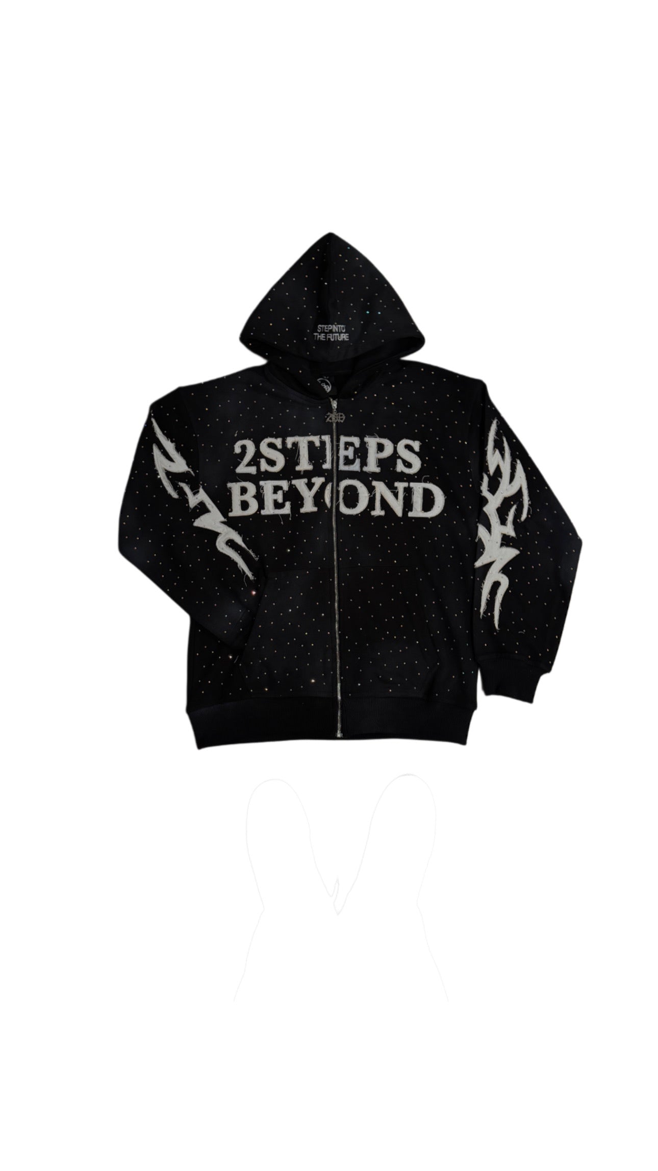 2SB BLACK HOODIE